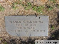 Harold Ruble Sisney