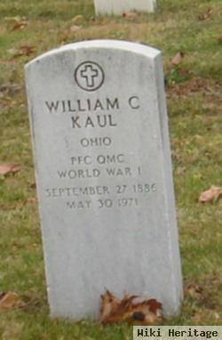 Pfc William C Kaul