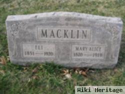 Mary Alice Landis Macklin