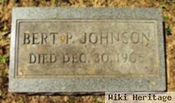 B. Preston "bert" Johnson