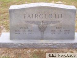 Viola Benton Faircloth