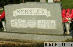 Ida M Kensler