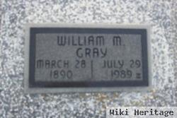 William M Gray