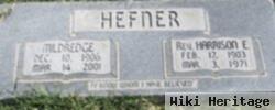 Rev Harrison E. Hefner