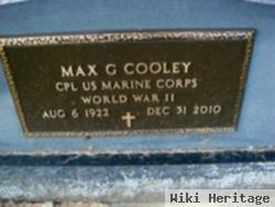 Dr Max G Cooley