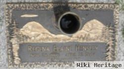 Regena Elaine Hensley