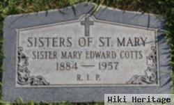 Sr Mary Edward Cotts