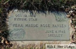 Vera Maude Rose Hansen