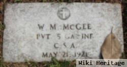 W. M. Mcgee