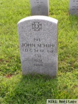 Pvt John M Hipp