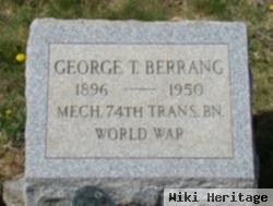 George T Berrang