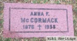 Anna F Mccormack