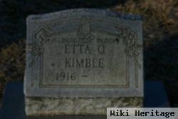 Etta Onile Fultz Kimble