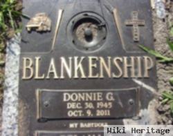 Donnie G Blankenship