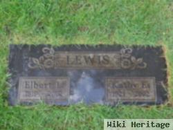 Elbert L Lewis