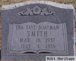 Ina Faye Boatman Smith