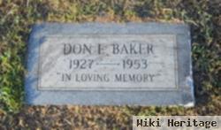 Don Edward Baker