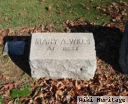 Mary A Wills