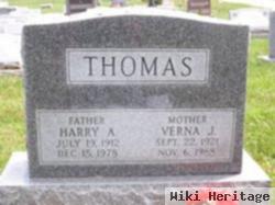 Verna J Wilfong Thomas