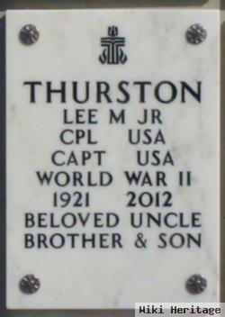 Lee Merritt Thurston, Jr