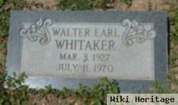 Walter Earl Whitaker