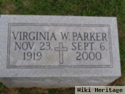 Virginia W. Parker