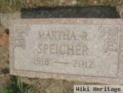 Martha R Speicher