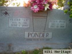 Vester "v. P." Ponder