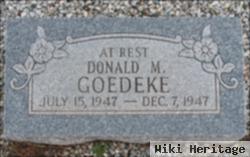 Donald Max Goedeke