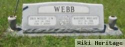 John Wesley "j. W." Webb