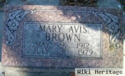 Mary Avis Marr Brown