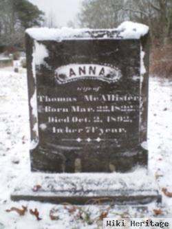 Anna Gibbs Mcallister