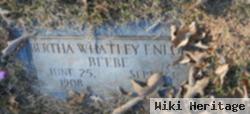 Bertha Whatley Beebe