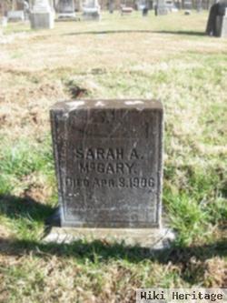 Sarah A. Mcgary