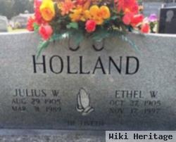 Mary "ethel" Wiles Holland