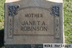 Janet A Robinson