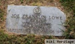 Joseph Franklin Lowe