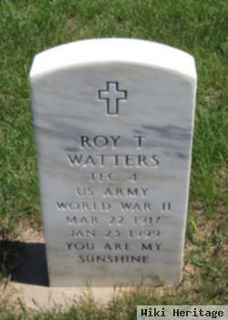 Roy T Watters