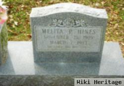 Melita P. Hines