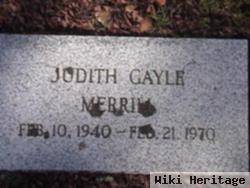 Judith Gayle Merrill