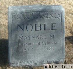 Maynard M Noble