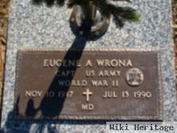 Dr Eugene A. Wrona