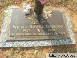 Wilma Bowes Howerton Greeson