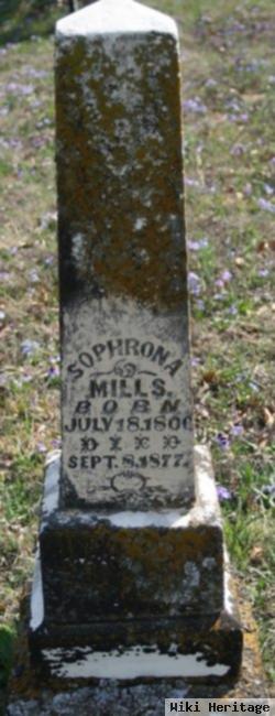 Saphronia J. Hawkins Mills