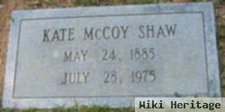 Kate A. Mccoy Shaw