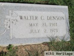 Walter C Denson