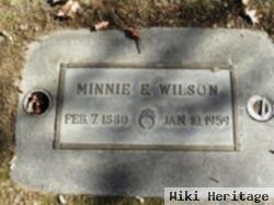 Minnie Evaline Lungren Wilson