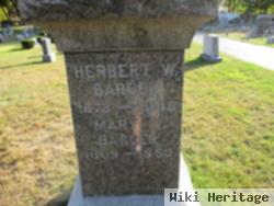 Herbert Weldon Barger