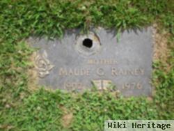Maude G. Shannon Rainey