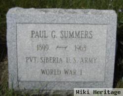 Pvt Paul Garner Summers